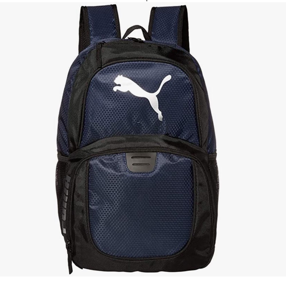 Navy blue backpack
